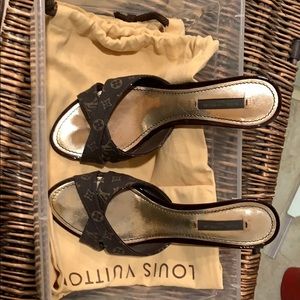 Louis Vuitton slides